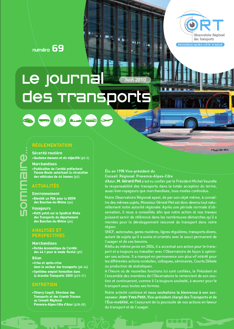 Le Journal des transports n° 69