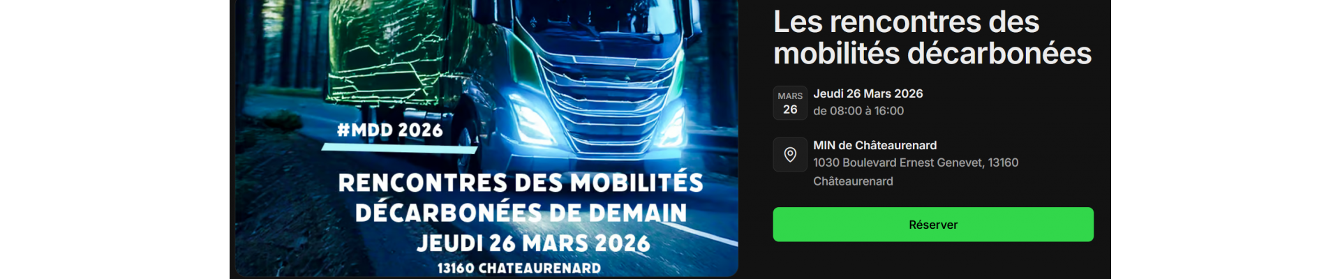 5e édition des rencontres des mobilités décarbonées